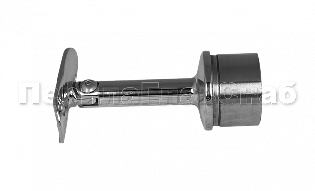 Наконечник палец с регулируемым ложементом под поручень Ø50.8 мм, на стойку Ø38.1х1,5 мм, литой, полированный, повышенной коррозионной стойкости. (AISI 316) k006-3 4 Наконечник палец с регулируемым ложементом под поручень Ø50.8 мм, на стойку Ø38.1х1,5 мм, литой, полированный, повышенной коррозионной стойкости. (AISI 316) k006-3 4