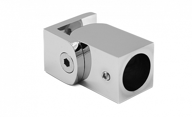 Держатель труба-стена, регулируемый, Ø19 мм, нерж., полир. t908 PSS 5 Держатель труба-стена, регулируемый, Ø19 мм, нерж., полир. t908 PSS 5