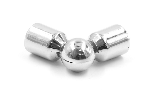 Поворот ригеля Ø12 мм, регулируемый, шаровый, внешний AISI 304 #600 k253 4 Поворот ригеля Ø12 мм, регулируемый, шаровый, внешний AISI 304 #600 k253 4