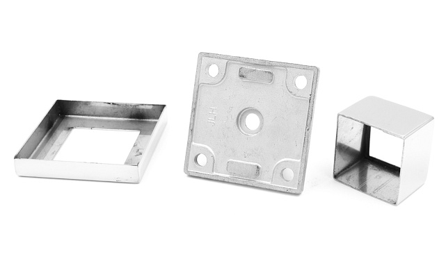 Цанга под трубу 40х40 мм, полированная, (AISI 304) k333 6 Цанга под трубу 40х40 мм, полированная, (AISI 304) k333 6