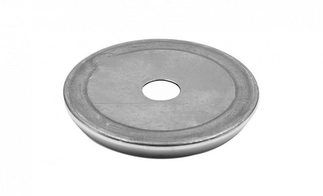 Шайба подкладочная Ø38 мм, 44.4х5, с отверстием Ø9.3 мм (AISI 201) k097 3 Шайба подкладочная Ø38 мм, 44.4х5, с отверстием Ø9.3 мм (AISI 201) k097 3