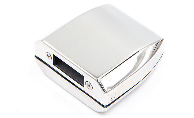 Замок для стеклянной двери с нажимной ручкой, евроцилиндр односторонний ключ/защелка, с ответной частью на стекло, полированный t155 PSS 9 Замок для стеклянной двери с нажимной ручкой, евроцилиндр односторонний ключ/защелка, с ответной частью на стекло, полированный t155 PSS 9