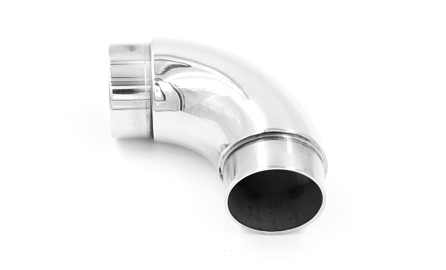 Отвод поручня под Ø42.4х1.5 мм, 90°, литой, полированный, с вставками (AISI 201) k383-3 3 Отвод поручня под Ø42.4х1.5 мм, 90°, литой, полированный, с вставками (AISI 201) k383-3 3