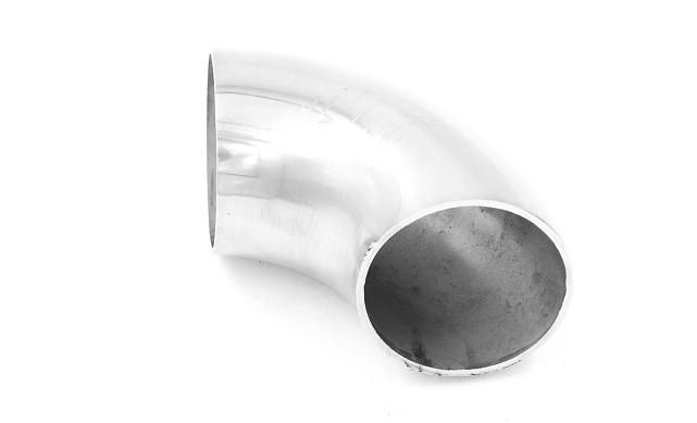 Отвод поручня под сварку Ø42.4 мм, 90°, полированный, (AISI 201) k346-3 3 Отвод поручня под сварку Ø42.4 мм, 90°, полированный, (AISI 201) k346-3 3