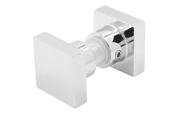 Ручка-кноб квадратная для стекла 6-12 мм, нержавеющая сталь AISI 304, полированная t669 PSS 5 Ручка-кноб квадратная для стекла 6-12 мм, нержавеющая сталь AISI 304, полированная t669 PSS 5