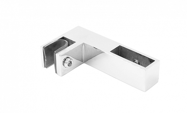 Коннектор труба-стекло, для трубы 30х10, полир. t466 PSS 4 Коннектор труба-стекло, для трубы 30х10, полир. t466 PSS 4