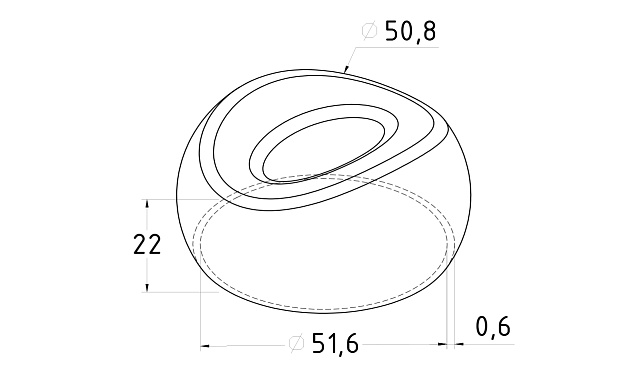 Наконечник стойки штамп, под 90° под Ø50/50 х 0,8 AISI 304 #600 k068-9 3 Наконечник стойки штамп, под 90° под Ø50/50 х 0,8 AISI 304 #600 k068-9 3