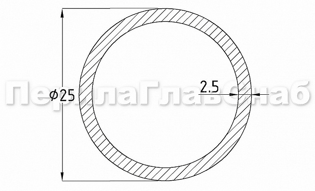 Трек 25х2,5мм полированный, длина 3000мм t800-03 PSS 2 Трек 25х2,5мм полированный, длина 3000мм t800-03 PSS 2