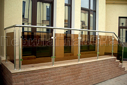 Перила для крыльца в Челябинске. Готовые проекты ПерилаГлавСнаб - фото 1 Перила для крыльца в Челябинске. Готовые проекты ПерилаГлавСнаб - фото 1