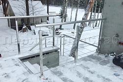 Ограждение входных групп в Челябинске. Готовые проекты ПерилаГлавСнаб - фото 6