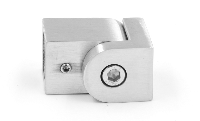 Держатель труба-стена, регулируемый, Ø19 мм, нерж., шлифованный t908 SSS 6 Держатель труба-стена, регулируемый, Ø19 мм, нерж., шлифованный t908 SSS 6