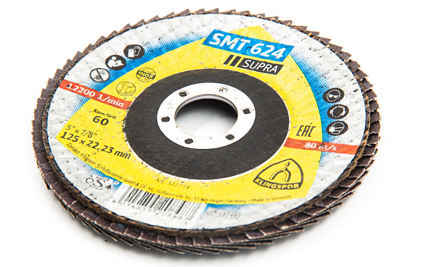 Шлифовальный диск "лепесток" Р-60 Клиншпор kФ-0695 5