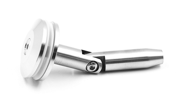 Крепление стекла к тяге, шлифованное AISI 304 k622 7 Крепление стекла к тяге, шлифованное AISI 304 k622 7