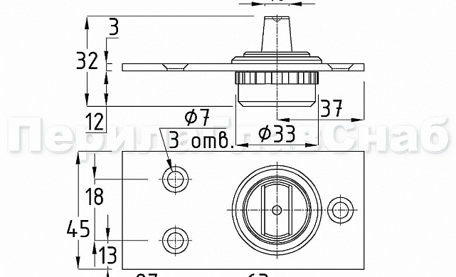 Нижний шарнир, шлифованный t112 SSS 2 Нижний шарнир, шлифованный t112 SSS 2