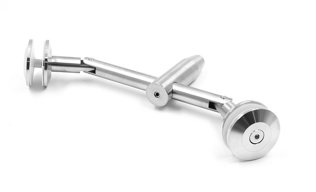 Крепление двойное с рутелями к тяге, AISI 304 k628 5 Крепление двойное с рутелями к тяге, AISI 304 k628 5