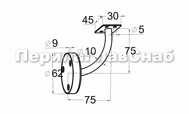 Пристенок с ложементом под плоскость, сварной, с крышкой, полированный (AISI 201) k386 2 Пристенок с ложементом под плоскость, сварной, с крышкой, полированный (AISI 201) k386 2