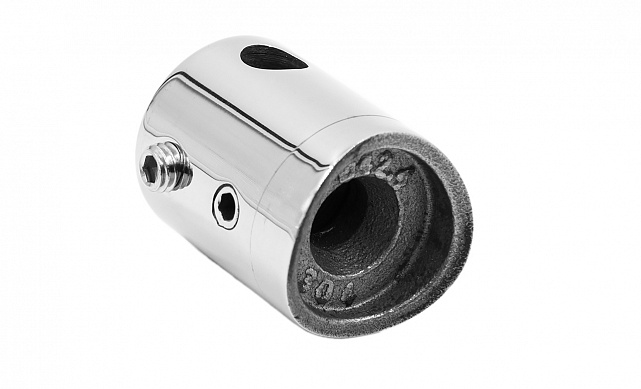 Зажимы для троса Ø5 мм, 22х30 мм, под Ø42.4 мм, полированный, AISI 304, k267-3 5 Зажимы для троса Ø5 мм, 22х30 мм, под Ø42.4 мм, полированный, AISI 304, k267-3 5