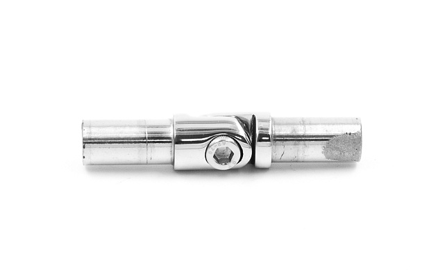 Поворот ригеля Ø16х1.5 мм, с двумя установочными штифтами, шарнирный, (AISI 304) k060-4 4 Поворот ригеля Ø16х1.5 мм, с двумя установочными штифтами, шарнирный, (AISI 304) k060-4 4