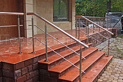 Ограждение входных групп в Челябинске. Готовые проекты ПерилаГлавСнаб - фото 17