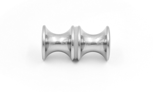 Дверная ручка "кноб", алюминий-хром, шлиф t691 ALSS 5 Дверная ручка "кноб", алюминий-хром, шлиф t691 ALSS 5