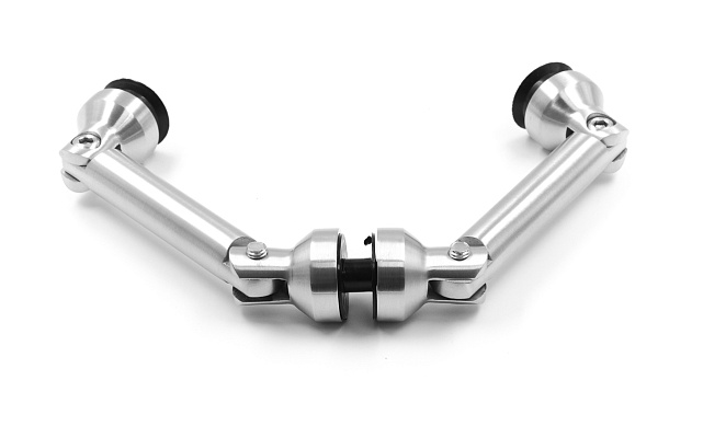 Крепление на три стекла 103 мм, под зенковку tt204-103 SSS 4 Крепление на три стекла 103 мм, под зенковку tt204-103 SSS 4