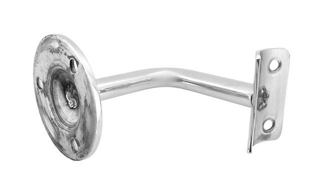 Пристенок с ложементом под Ø38.1 мм, сварной, полированный, (AISI 201) k010-6 6