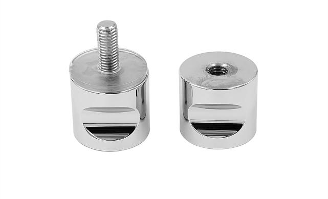 Дверная ручка «кноб» для душа, алюминий-хром, полированная t696 ALPC 4