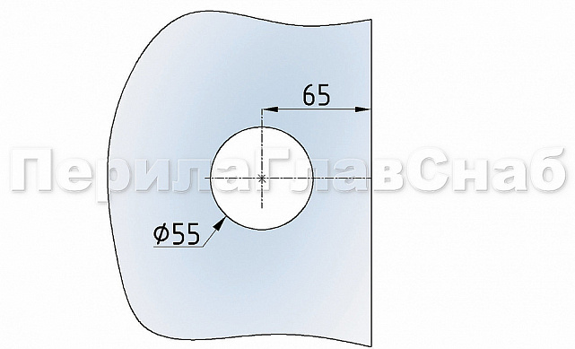 Замок для стеклянной двери вертикальный с ответной частью на стену и пол, шлифованный, вырез 15 t135 SSS 2 Замок для стеклянной двери вертикальный с ответной частью на стену и пол, шлифованный, вырез 15 t135 SSS 2