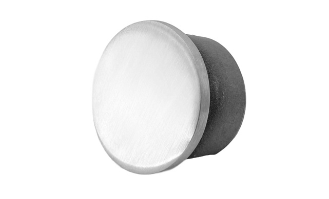 Заглушка с пазом на трубу Ø42.4 мм шлифованная (AISI 304) k099-2 5 Заглушка с пазом на трубу Ø42.4 мм шлифованная (AISI 304) k099-2 5