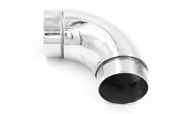 Отвод поручня с двумя установочными кольцами Ø50.8х125 AISI 201 k052-6 3