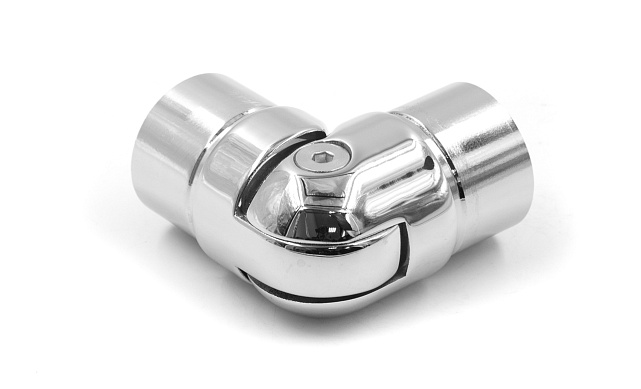 Поворот шарнирный под Ø38.1 мм, полированная, (AISI 304) k250 4 Поворот шарнирный под Ø38.1 мм, полированная, (AISI 304) k250 4