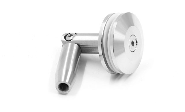 Крепление стекла к тяге, шлифованное AISI 304 k622 5 Крепление стекла к тяге, шлифованное AISI 304 k622 5