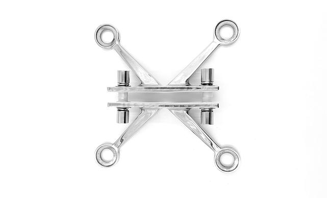 X-спайдер для установки на стеклянное ребро AISI 304 k290-X 10