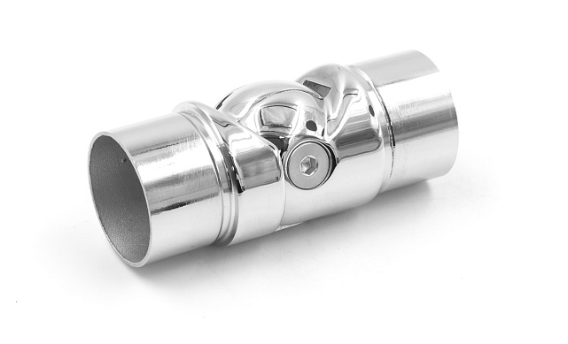 Поворот шарнирный под Ø38.1 мм, полированная, (AISI 304) k250 5 Поворот шарнирный под Ø38.1 мм, полированная, (AISI 304) k250 5