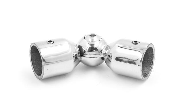 Поворот ригеля Ø16 мм, регулируемый, шаровый, внешний AISI 304 #600 k254 6