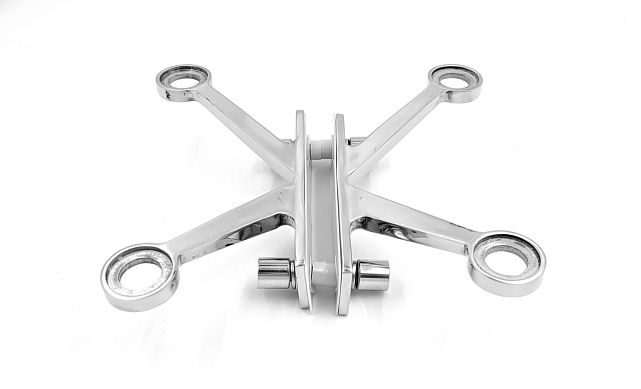 X-спайдер для установки на стеклянное ребро AISI 304 k290-X 15 X-спайдер для установки на стеклянное ребро AISI 304 k290-X 15