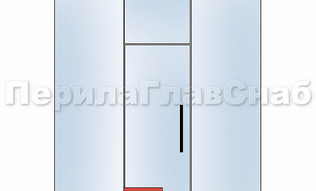 Нижний фитинг комплект (петля), шлифованный, вырез 01 t110-2 SSS 2 Нижний фитинг комплект (петля), шлифованный, вырез 01 t110-2 SSS 2