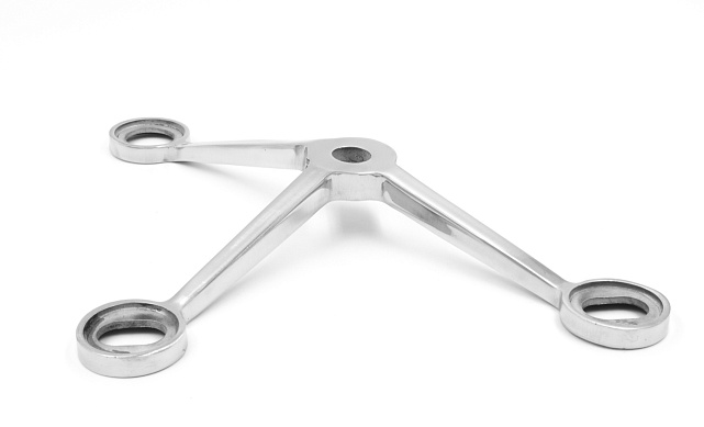 Спайдер-200мм Y-образный 3х26х38, 1х18х36/40мм, нагрузки: 1кН, 2кН (AISI 304) k288-Y 6 Спайдер-200мм Y-образный 3х26х38, 1х18х36/40мм, нагрузки: 1кН, 2кН (AISI 304) k288-Y 6