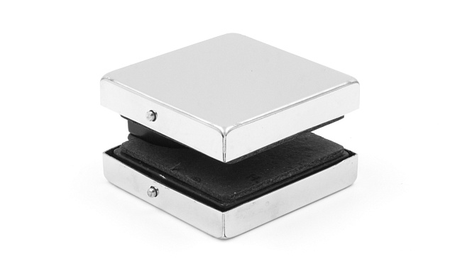 Коннектор стена-стекло 53х53 мм, нержавеющая сталь AISI 304, полированная t193 PSS 6 Коннектор стена-стекло 53х53 мм, нержавеющая сталь AISI 304, полированная t193 PSS 6