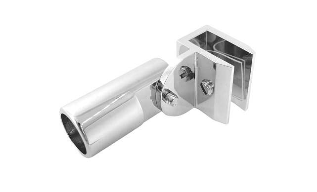 Крепежный элемент глухой шарнирный для трубы 19 мм, полированный t911 PSS 4 Крепежный элемент глухой шарнирный для трубы 19 мм, полированный t911 PSS 4