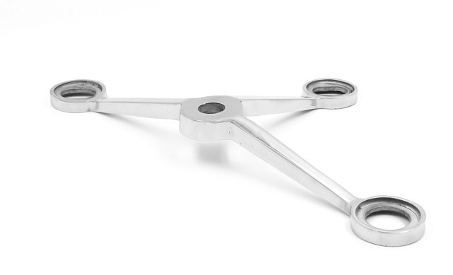 Спайдер-200мм Y-образный 3х26х38, 1х18х36/40мм, нагрузки: 1кН, 2кН (AISI 304) k288-Y 5 Спайдер-200мм Y-образный 3х26х38, 1х18х36/40мм, нагрузки: 1кН, 2кН (AISI 304) k288-Y 5