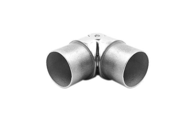 Поворот литой, шарнирный под Ø25.4 мм, полированный, AISI 304 k488 3 Поворот литой, шарнирный под Ø25.4 мм, полированный, AISI 304 k488 3