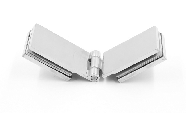 Душевая петля стекло-стекло, нержавеющая сталь AISI 304, полированная t321 PSS 5 Душевая петля стекло-стекло, нержавеющая сталь AISI 304, полированная t321 PSS 5