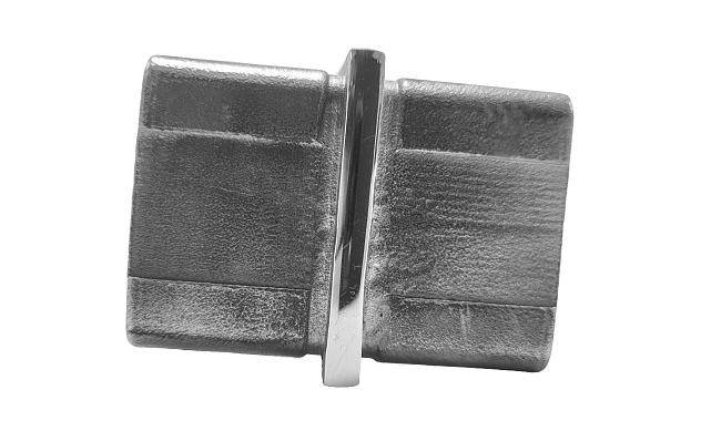 Соединитель для поручня 40х40 мм с пазом, полированный (AISI 304) Фk545-2 6 Соединитель для поручня 40х40 мм с пазом, полированный (AISI 304) Фk545-2 6