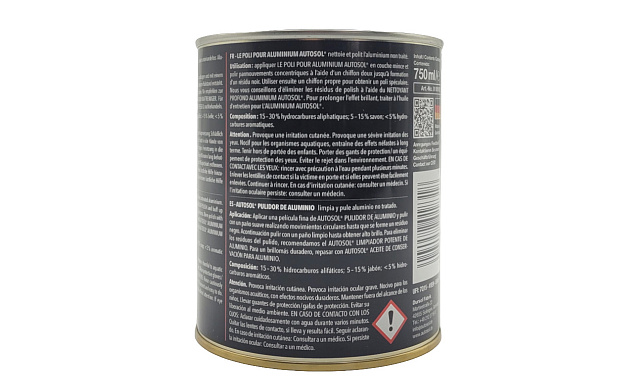 Полироль для алюминия Autosol, 750мл Ф-0303  3 Полироль для алюминия Autosol, 750мл Ф-0303  3