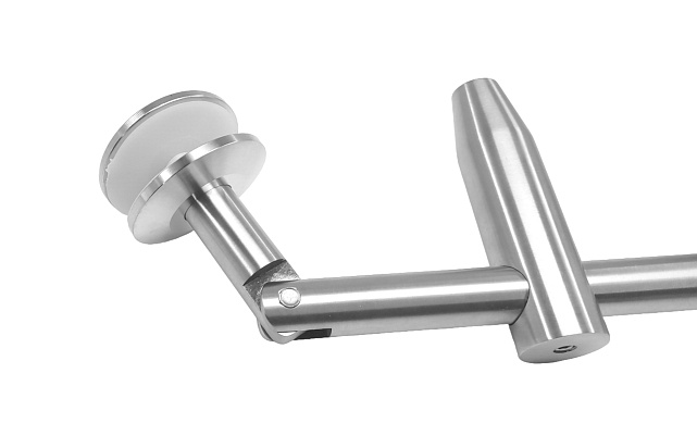 Крепление двойное с рутелями к стене, AISI 304 k629 4 Крепление двойное с рутелями к стене, AISI 304 k629 4