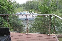 Перила и ограждения для террас в Челябинске. Готовые проекты ПерилаГлавСнаб - фото 22