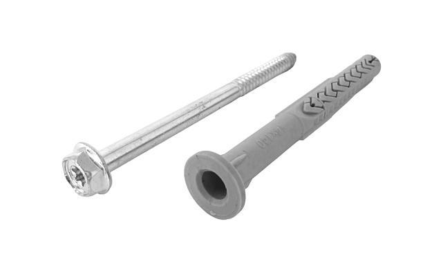 Дюбель с шурупом SXRL-FUS 14х140 мм, для профиля т100 М-3089 3 Дюбель с шурупом SXRL-FUS 14х140 мм, для профиля т100 М-3089 3