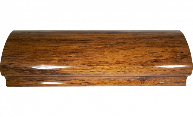 Пластиковый поручень фигурный текстурный, цвет Венге, длина 4м k897-3  3 Пластиковый поручень фигурный текстурный, цвет Венге, длина 4м k897-3  3