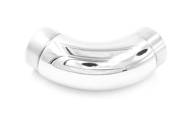 Отвод под Ø38.1 мм, литой, полированный, (AISI 304) k059 4 Отвод под Ø38.1 мм, литой, полированный, (AISI 304) k059 4